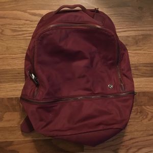 lululemon City Adventurer backpack, 17L, maroon